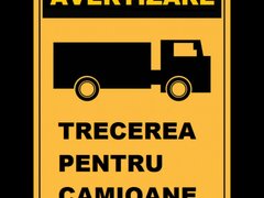 Placuta pentru trecerea pentru camioane
